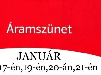 SÜRGŐS KÖZLEMÉNY! SÜRGŐS!! SZERDAI NAPON 250 HELYEN!!! reggel 7-től 17 óráig áramszünet várható az alábbi településeken! – ITT AZ ORSZÁGOS LISTA A TELEPÜLÉSEKRŐL >>>>>