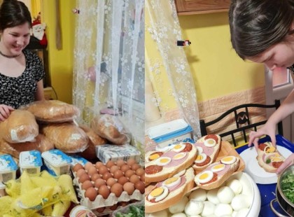 LEHET PÉLDÁT VENNI RÓLA! A zsebpénzéből vásárolt be, majd készített ételt hajléktalanoknak egy 14 éves kunszállási lány. Nézzék mi mindent csinált - RÉSZLETEK: