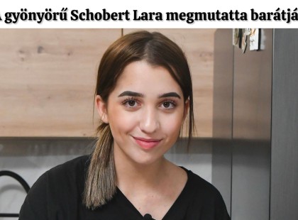 Schobert Lara Magyarország talán egyik legszebb nője megmutatta barátját: – Mutatjuk a fotót
