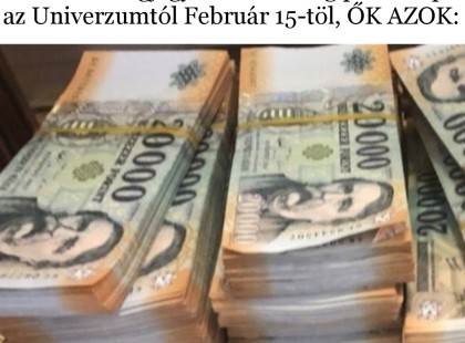 Ez a 6 csillagjegy brutális adag pénzt kap az Univerzumtól Február 15-töl, ŐK AZOK: