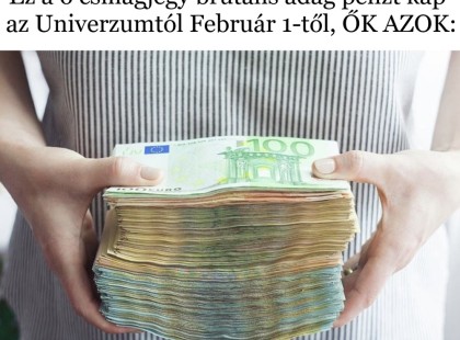 Ez a 6 csillagjegy brutális adag pénzt kap az Univerzumtól Február 1-től, ŐK AZOK: