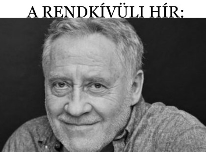 Most jött a rendkívüli hír Koltai Róbertről! A hír sajnos igaz…