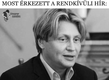 Most érkezett a megrázó hír! Feketébe borult Varnus Xavér közösségi oldala