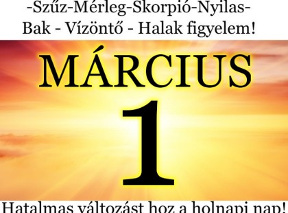 Kos - Bika - Ikrek-Rák-Oroszlán-Szűz-Mérleg-Skorpió-Nyilas-Bak - Vízöntő - Halak figyelem!Hatalmas változást hoz a holnapi nap!Holnapi horoszkóp (PÉNTEK)