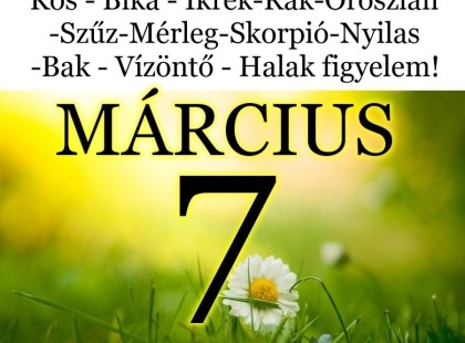 Kos - Bika - Ikrek-Rák-Oroszlán-Szűz-Mérleg-Skorpió-Nyilas-Bak - Vízöntő - Halak figyelem!Hatalmas változást hoz a holnapi nap!Holnapi horoszkóp (CSÜTÖRTÖK)