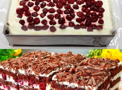 Álomfinom fekete-erdő torta: a tésztája istenien puha és omlós