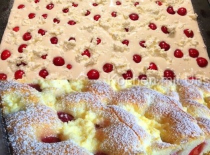 Túrós meggyes pite villámgyorsan - pikkpakk készen van és mehet is a sütőbe.
Hozzávalók:
A tészta elkészítéséhez:

250 g cukor
500 g liszt
3 db tojás
220 ml tej
220 ml olaj
1 csomag sütőpor

---a teljes recept a hozzászólásoknál---