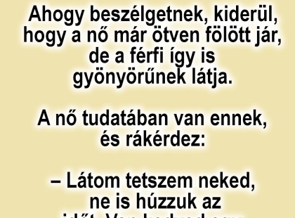 VICC: Egy férfi megismerkedik a bárban egy csinos szőke nővel