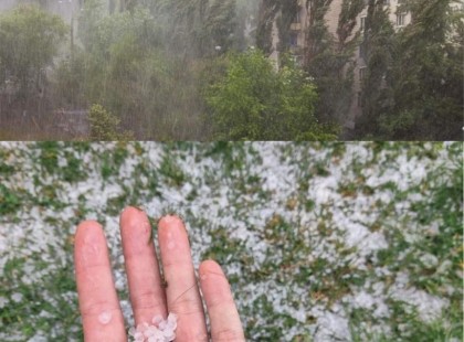 Kiadták a riasztást!Órákon belül lecsap a vihar az ország egyes részeire! Jégeső közeledik! Ezekre a megyékre már kiadták a NARANCSSÁRGA riasztást: