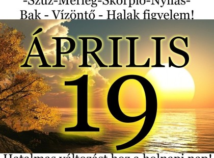 Kos - Bika - Ikrek-Rák-Oroszlán-Szűz-Mérleg-Skorpió-Nyilas-Bak - Vízöntő - Halak figyelem!Hatalmas változást hoz a MAI nap!MAI horoszkóp (PÉNTEK)