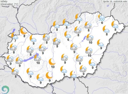 A brutális hidegfront után valami sokkal rosszabb közelít Magyarország felé. Itt vannak a részletek: