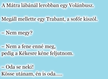 A Mátra lábánál lerobban egy Volánbusz.