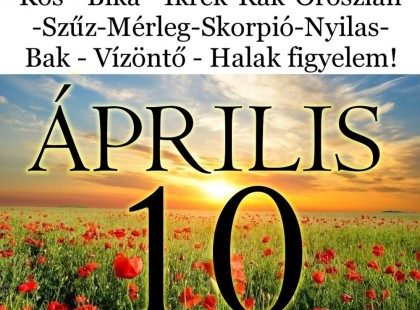 Kos - Bika - Ikrek-Rák-Oroszlán-Szűz-Mérleg-Skorpió-Nyilas-Bak - Vízöntő - Halak figyelem!Hatalmas változást hoz a HOLNAPI nap!HOLNAPI horoszkóp (SZERDA)