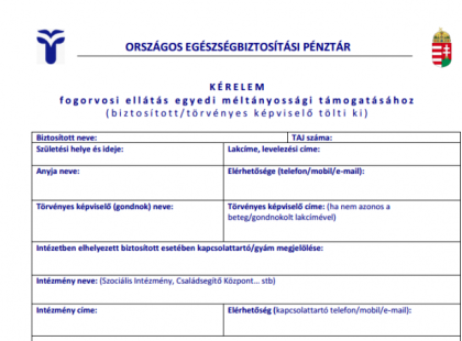FONTOS!!! Itt a letölthető kérelem : 2024. április 1-től ennyi pénzt ad az állam fogászati költségre, kezelésre, új fogsorra, implantátumra, szájsebészeti beavatkozásra csak az emberek 99%-a sajnos nem tud róla! Így jóval olcsóbban megúszod a fogorvos!