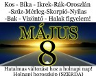 Kos - Bika - Ikrek-Rák-Oroszlán-Szűz-Mérleg-Skorpió-Nyilas-Bak - Vízöntő - Halak figyelem!Hatalmas változást hoz a holnapi nap!Holnapi horoszkóp (SZERDA)