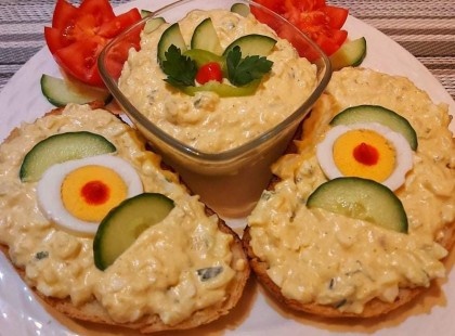 Szereted?Egy kis 5perces retro tojáskrém, nagyon finom és egyszerű