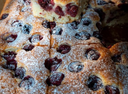 Legfinomabb-Bögrés meggyes süti, nagyon finom szaftos a tésztája