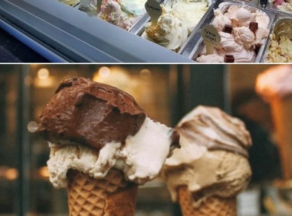 Leugrottunk szombaton Siófokra. Azt hittük rosszul látunk... ENNYI volt egy gombóc fagyi ára: