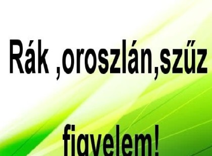 Kosok, Bikák, Ikrek,Rák ,oroszlán,szűz figyelem! Mai horoszkóp (CSÜTÖRTÖK)