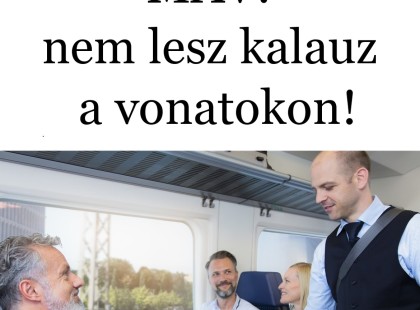 Bejelentette a MÁV: nem lesz kalauz a vonatokon