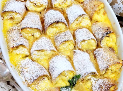 Sült Túrós Palacsinta Recept