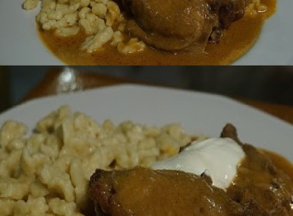 Tegnap csirkepaprikást ettünk a Balatoni nyaralásunkon, a szakácsnak üzennék