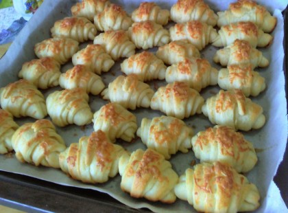 Legfinomabb kefíres kiflit sütöttem!