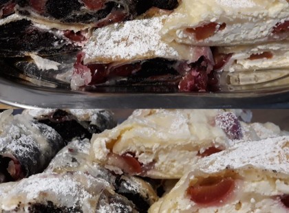 Egy kis rétes, rengeteg töltelékkel