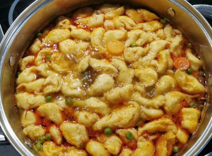 Borsóleves, ahogy nálunk készül