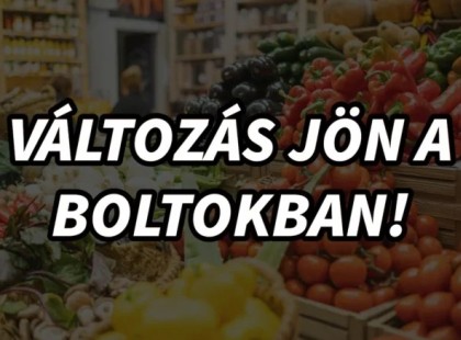 Óriási változás jön a boltokban, minden 65 éven felüli érintett!