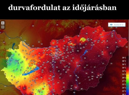 Váratlan Fordulat az Időjárásban: 46-47 Fokos Hőségek Jöhetnek