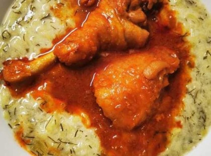 Tök főzelék tyúk pörkölttel, nagyon szeretjük A receptet megtalálod a hozzászólásoknál>>>