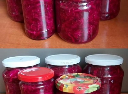 Így készül a céklás káposzta savanyúság – Egyszerű, de nagyszerű!