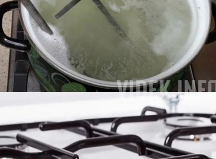 Egy egyszerű trükk ami ragyogóvá varázsolja a gázgrillt: a szénlerakódások darabokra hullanak le. Próbáljátok ki ezt a módszert! Cikk a kommentbe: