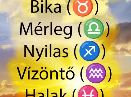 Horoszkóp vasárnapra - Oroszlán (♌)Bika (♉)Mérleg (♎)Nyilas (♐)Vízöntő (♒)Halak (♓