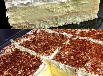 A kolléganőm adta ezt a mennyei receptet amit ma meg is csináltam: Életem legfinomabb vaníliakrémes tortáját készítettem