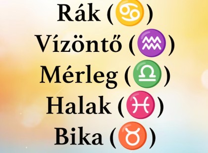 Horoszkóp szombatra -Oroszlán, Rák, Vízöntő, Mérleg, Halak, Bika-Figyelem!