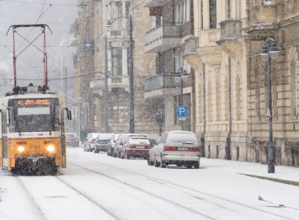 ☃️❄️ Délnyugaton 5-10 centi esett. Szakad a hó a fél országban!