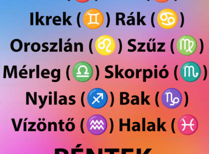 Hatalmas változást hoz a PÉNTEK!PÉNTEKI horoszkóp
