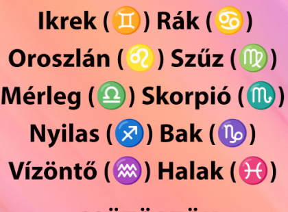 Komoly változást hoz a mai nap! Kos - Bika - Ikrek-Rák-Oroszlán-Szűz-Mérleg-Skorpió-Nyilas-Bak - Vízöntő - Halak figyelem!Hatalmas változást hoz a mai nap!Mai horoszkóp (CSÜTÖRTÖK)
