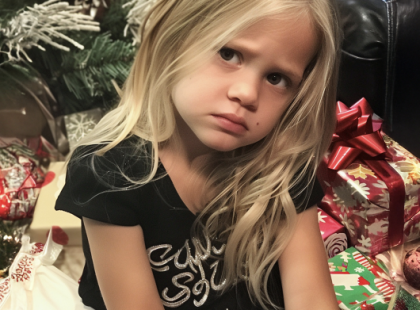 A 7 éves kislányom nem volt hajlandó kibontani a karácsonyi ajándékait, azt mondta: „A nagypapa elmondta nekem az igazat anyáról”