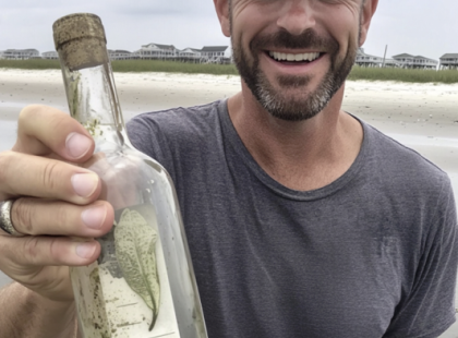 A férjem egy 17 éves palackpostát talált horgászás közben – az üzenet az írójának egykori házához vezetett minket!
Ádám úgy rontott haza a horgászásból, mintha kincset talált volna! Pedig azt mondta, estig el lesz, de alig másfél óra múlva már az ajtót csapta ki, és az izgalomtól szinte szikrázott körülötte a levegő.
„KATA! DRÁGÁM! KÉSZÜLJ, A SZOMSZÉD VÁROSBA MEGYÜNK!” – kiáltotta, amint belépett.
Teljesen összezavarodtam, de aztán megmutatta, mit talált: egy palackpostát, benne egy majdnem 18 éves levéllel! Ahogy elolvastam, csak annyit tudtam kérdezni: „Nem kellene szólni a rendőrségnek?”
„Nem” – felelte határozottan. – „Elmegyünk a levélben szereplő házhoz!”
Így hát útnak indultunk. A cím a szomszéd város egy lepusztult házához vezetett minket. De ami igazán felkeltette a figyelmünket, az a pincéhez tartozó ajtók voltak, pontosan úgy, ahogy a levélben írták. Ráadásul a kulcsot egy közeli padlódeszka alatt kellett volna megtalálnunk…
Amikor Ádám felhajtotta a deszkát, alatta valóban ott volt egy régi, rozsdás kulcs. A kulcsot a zárba illesztette, elfordította, és lassan kinyitotta az ajtót… ??⬇️⬇️⬇️A teljes történet az ELSő  kommentben található.