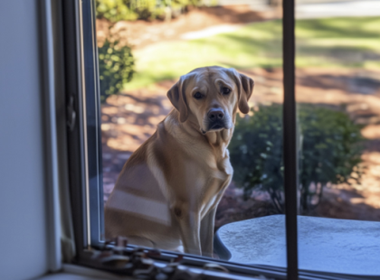 Egy elhunyt férfi házába költöztünk, és minden nap meglátogatott minket egy kutya – egy nap nyüszítve könyörgött, hogy kövessük! ?
