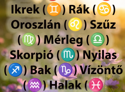Hatalmas változást hoz a SZOMBAT!SZOMBATI horoszkóp