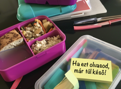 Kibontottam a lányom uzsonnásdobozát, és találtam benne egy cetlit: „Ha ezt olvasod, már túl késő”