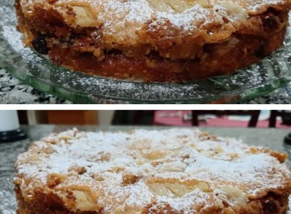 A kolléganőm adta ezt a mennyei receptet amit ma meg is csináltam: Életem legfinomabb almás süteményét készítettem !