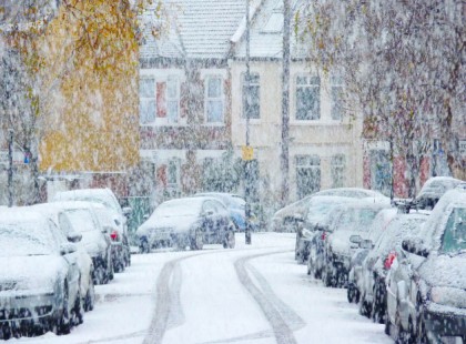 Kezdődik a havazás az országban: térképen mutatjuk, hol fog esni a legtöbb hó