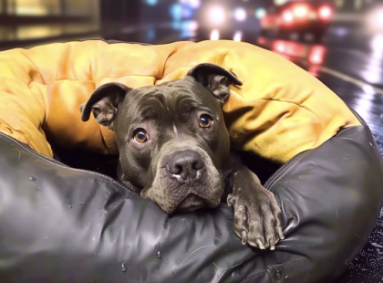 Elhagyott pitbull elveszíti a hitét az emberekben – mígnem egy rákbeteg férfi megmutatja neki, mit jelent a szeretet