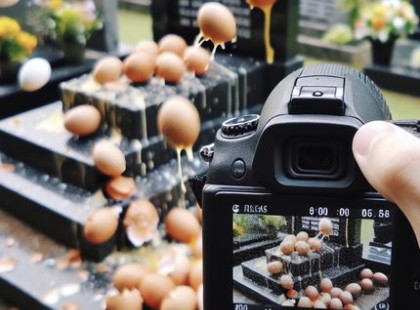 A férjem sírkövét sorozatosan nyers tojások borították – Egy reggel megláttam az elkövetőt, és kiáltottam: „Egész idő alatt te voltál az?” Egy évvel ezelőtt veszítettem el a férjemet, Dávidot, akivel 25 évet éltünk együtt. Hirtelen történt – egy szívroham, minden előjel nélkül. Mindig azt mondta, hogy hosszú éveket tölthetünk még együtt, de az élet mást tartogatott számunkra. Azóta minden vasárnap meglátogatom a sírját, hogy közelebb érezzem magam ahhoz az emberhez, akit annyira szerettem. De valami kezdett furcsává válni. Egy délután nyers tojások összetört maradványait találtam Dávid sírkövén. A tojások sárgája végigfolyt a kövön, a héjak szanaszét hevertek. Azt hittem, talán gyerekek szórakoztak, de a következő héten újra megtörtént. És újra. Minden alkalommal letakarítottam a sírkövet, miközben azon töprengtem, ki képes ilyesmire. Miért gyalázná meg bárki egy sírt, egy helyet, amely a békéről szól? A temető biztonsági személyzete nem tudott segíteni. „Töltsön ki egy jelentést,” mondták, de semmi sem változott. Úgy éreztem, tehetetlen vagyok, és a fájdalom egyre inkább eluralkodott rajtam. A szembesülés Egy szombat reggel, pontosan egy évvel Dávid halála után, nem tudtam aludni. A hajnali hideg levegőben úgy döntöttem, hogy kimegyek a temetőbe. Az ég még sötét volt, a világ teljesen csendes. Egy rövid pillanatra békét éreztem – egészen addig, amíg meg nem láttam. Friss tojáshéjak hevertek szanaszét. És valaki ott állt Dávid sírjánál. Egy nő állt ott, kezében egy tojással, készen arra, hogy újra eldobja. A tojás hangos reccsenéssel tört szét a sírkövön. Ez volt az utolsó csepp. „MIT CSINÁLSZ?” kiáltottam, miközben felé futottam. Az alak megmerevedett, majd lassan megfordult. „TE... TE VOLTÁL AZ, AKI EZT TETTE?” szinte sikoltottam. „MIÉRT?”?⬇️A teljes történet a kommentek között található. ⬇️