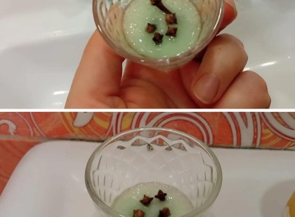 Amikor bementem a barátnőm fürdőszobájába, megakadt a szemem egy poháron, amelyben só és szegfűszeg volt. Nem értettem, miért áll ott ez a furcsa keverék, de hamarosan kiderült a titka.